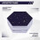 12-pakning Starry Sky Hexagon akustiske paneler, lydisolerende polstring, lydabsorberende panel til akustisk behandling i studiet 5