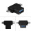 2-in-1 OTG Adapter Micro USB and Type-C Male 9
