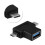 2-in-1 OTG Adapter Micro USB and Type-C Male 4