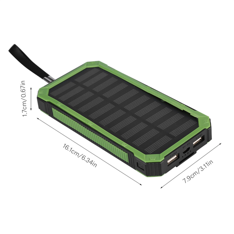 Diy Solar Power Bank 20000Mah Dual Usb Portable 7055741785603