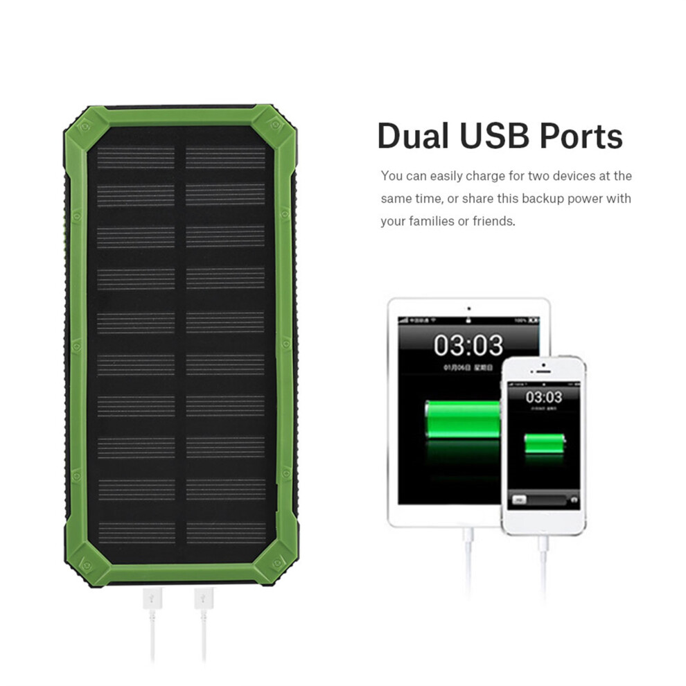 Portable 20000Mah Solar Power Bank Diy Kit 7055741884436