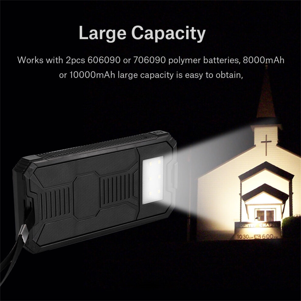20000Mah Solar Power Bank Diy Kit 7340572596154
