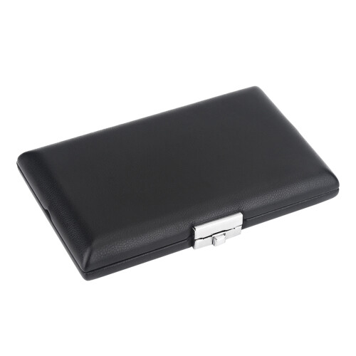 Black PU Leather Bassoon Reed Container - 6 Reeds Capacity Compact Case 1
