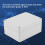 IP65 Water Resistant ABS Electrical Project Box Enclosure 115*90*55mm 5