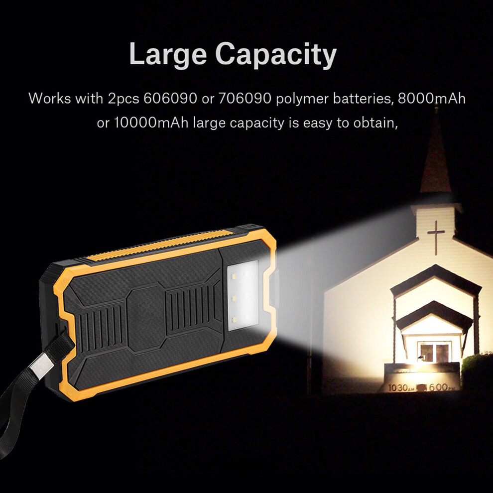 Solar Power Bank Diy Kit 20000Mah Green 7055741884429