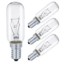 Glühbirne für die Herdhaube E14 40W, T25 230V Glühbirne warmweiß 2700k dimmbar, Pack mit 4