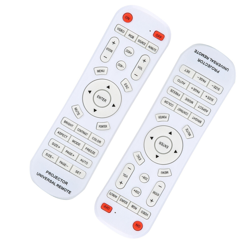 Abs Projector Remote Controller White 7055741786266