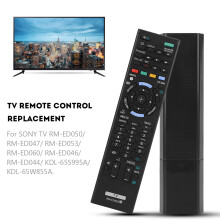 Universal Remote for TV RM-ED052/ RM-ED050/ RM-ED047, Black, 20*4.8*1.8cm