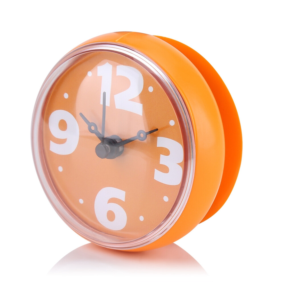 Bath Shower Clock Orange
