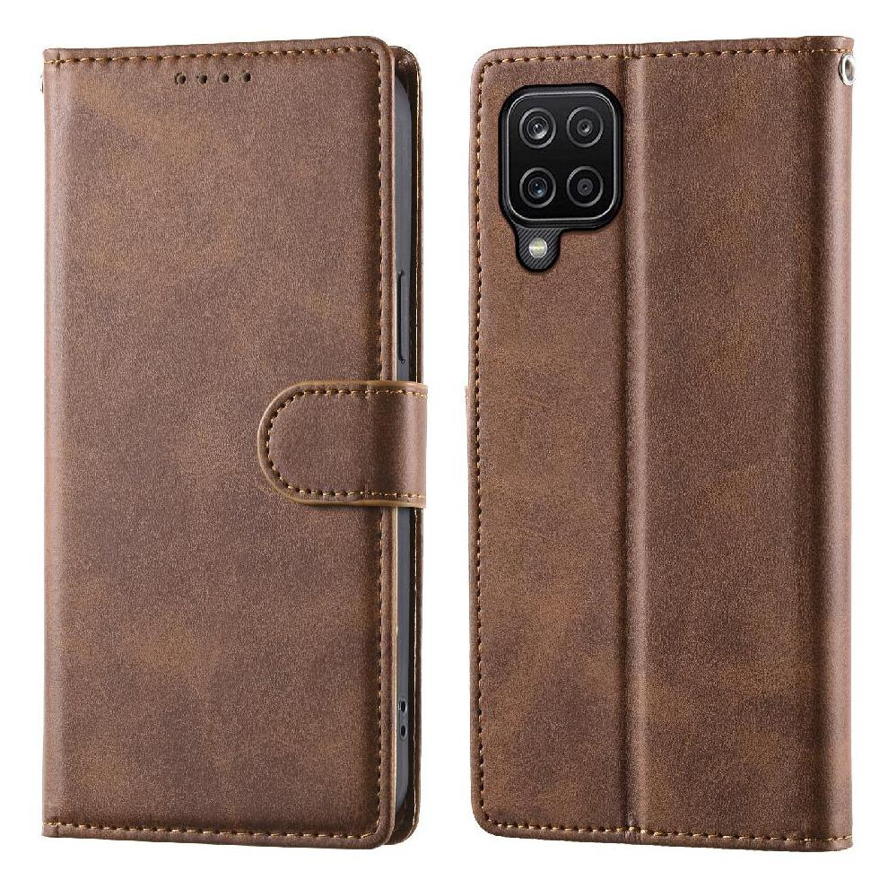Flip Case For Samsung Galaxy A12 Card Slots Wallet Leather Case 764563253821