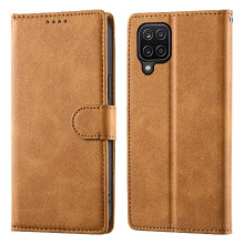 Flip Case for Samsung Galaxy A12 Card Slots Wallet Leather Case