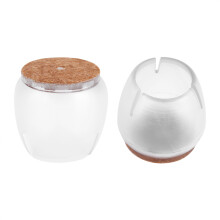 Clear PVC Furniture Foot Caps