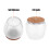 Clear PVC Chair Foot Protectors 12