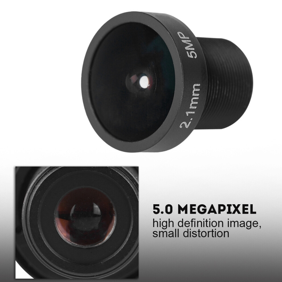 2.1Mm 5Mp Hd Wide Angle Cctv Ir Lens For Security Ip Cameras 9401392862992