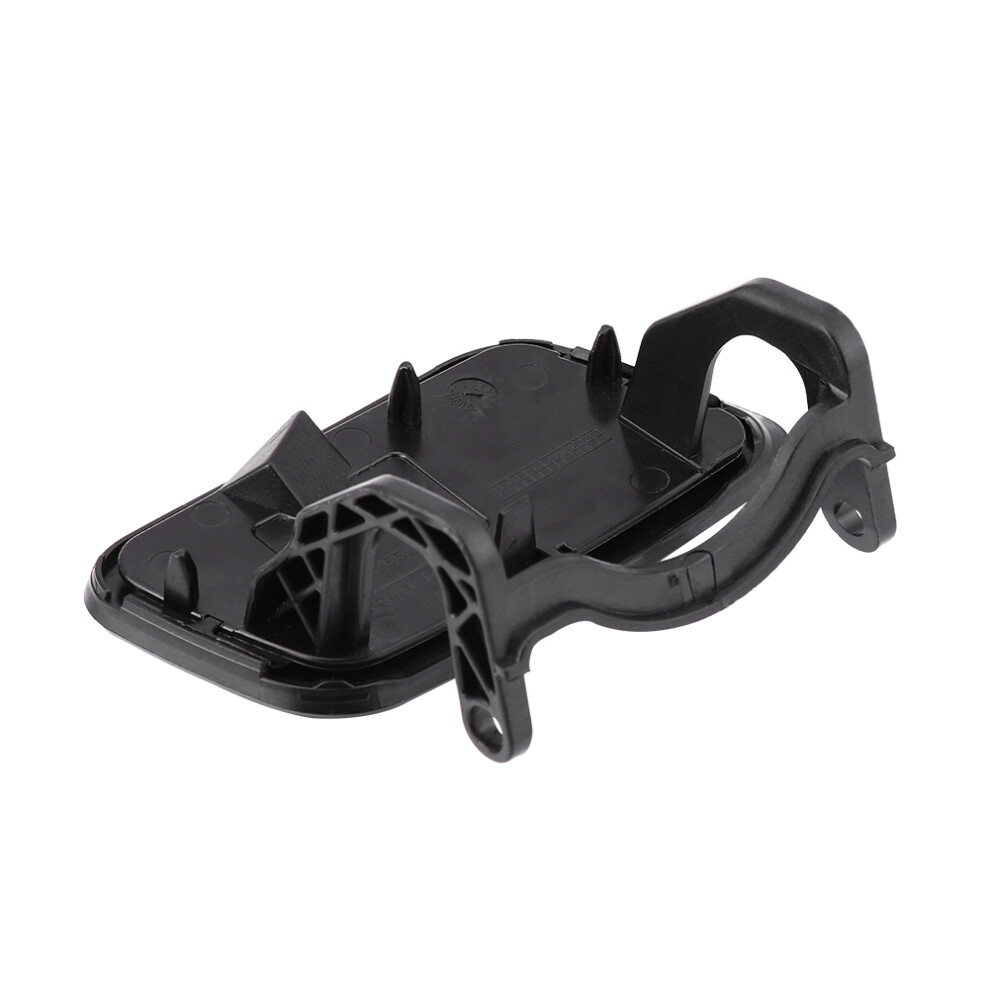 Left Front Headlight Washer Nozzle Cover For A4 B8 2008-2012, Black 8281392863240