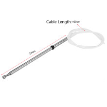 OEM Style Power AM FM Radio Antenna Mast for Land Cruiser LX470 98-07