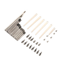 Metal Clarinet Repair Kit with Screws and Tools for Maintenance