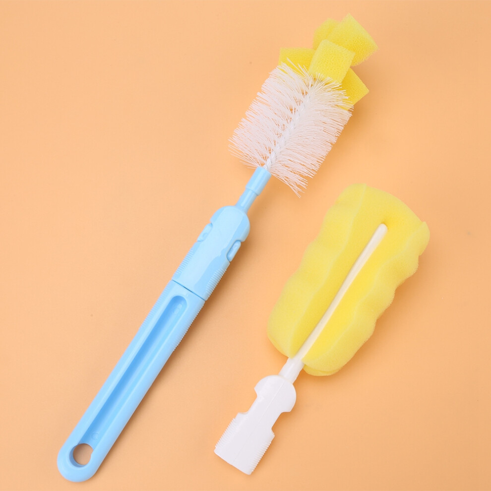 6pc Baby Bottle & Nipple Brush Set