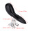 Premium Black Bakelite Bassoon Hand Holder with Silver Base and Screws 3