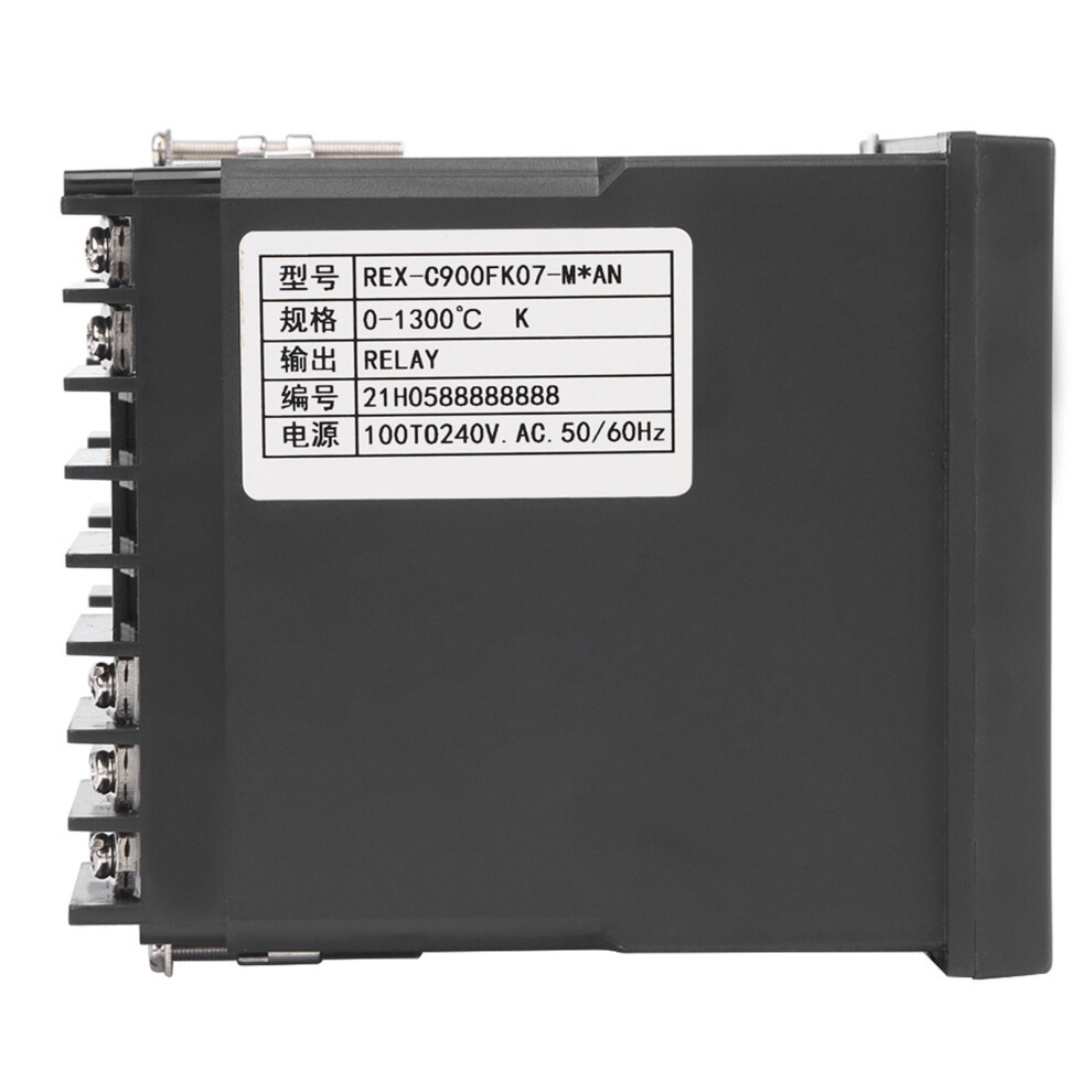 Rex-C900 Digital Pid Temperature Controller 0-1300C With Relay 95X95x113mm 4601392994395