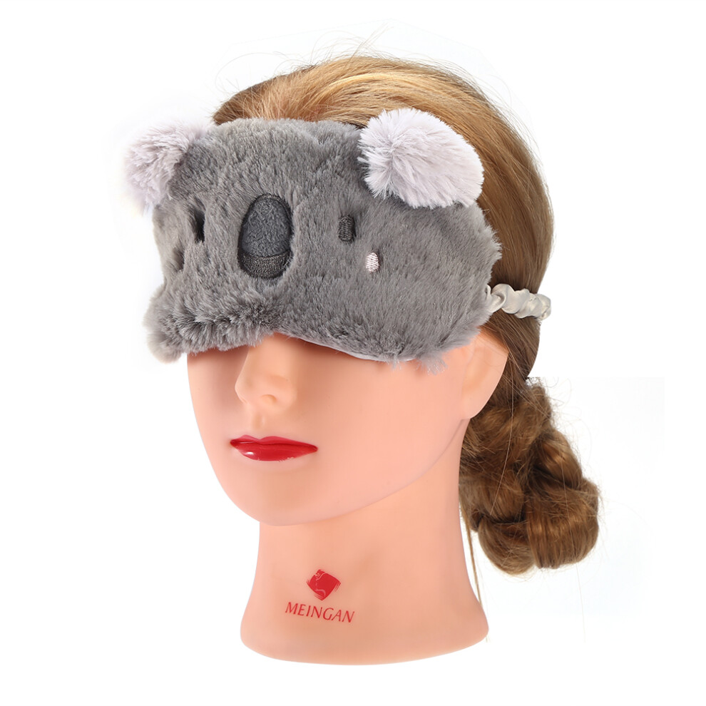 Christmas Animal Nap Eye Mask Koala Deer Winter Sleep Shade Eye Cover Soft