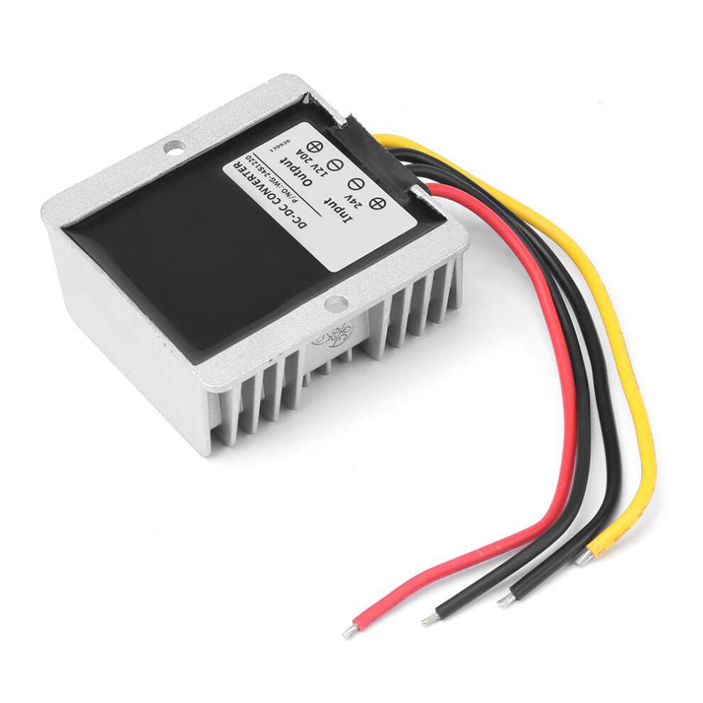 Dc24v To 12V 20A Waterproof Buck Converter 240W 75X75x32mm 7631392994535