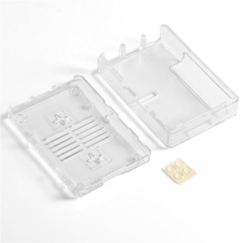 Raspberry Pi 3 ABS Protective Case Dustproof Black Slim & Lightweight 1