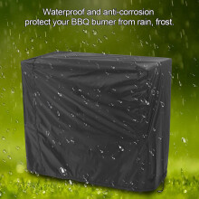 Outdoor Waterproof BBQ Cover 170x61x117cm Patio Grill Protector Black