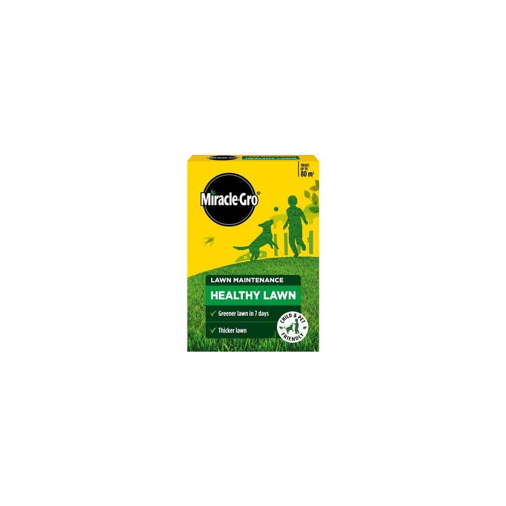 Miracle-Gro Healthy Lawn Natural Food 80M² | 3 Month Feed