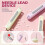 2 σε 1 Plug-in Needle Threader, 2-σε-1 Needle Threader & Seam Ripper Tool, Stretchable Remover Needle Threading Tool for Hand Sewting Craft 2