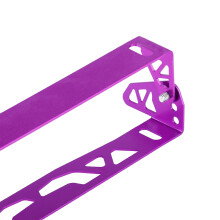 Universal Aluminum Racing License Plate Frame Adjustable Purple 200g