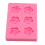 Rose Shape Silicone Mold for Cake, Candy, Soap, 20cm 1