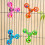 Parrots Rotating Windmill Toy Interactively Bird Cage-Yellow 3