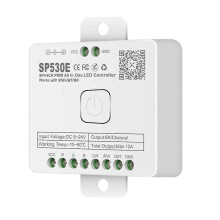 12-in-1 Wifi LED Controller SP530E PWM SPI Pixel-Dimmer für WS2812B WS2811 RGB RGBW LED-Streifen mit Sprachsteuerung