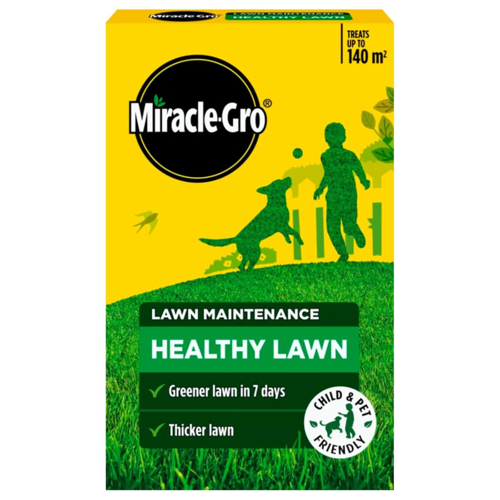Miracle-Gro Healthy Lawn Natural Food 140M² | 3 Month Feed