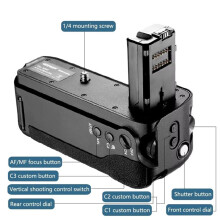 Battery Grip Holder for A7II A7M2 A7S2 A7S A7R2 A7R II Camera Replacement As VG-C2EM / Works with NP-FW50