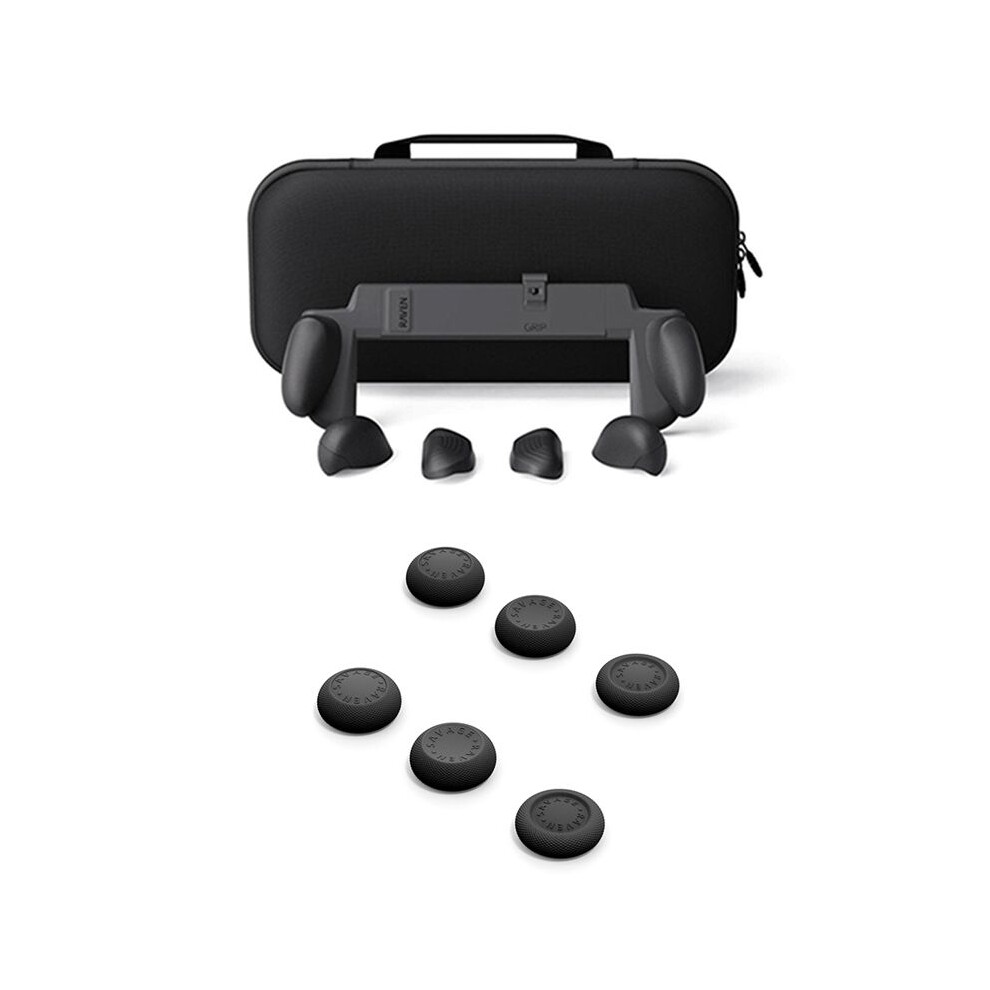 For 2 Nsw2 Game Console Neo Grip Thumb Grip Joystick Cap With Replaceable Grip Protective Case 4714260041425