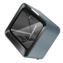 1D/2D Code Scanning Platform Desktop Barcode Scanner Prevent Rereading Soft Fill Light Infrared Sensing for Bookstore