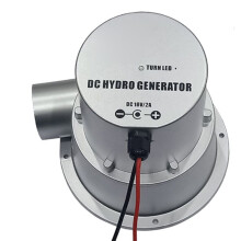 100W Water Turbine 18V Hydraulic Generator Outdoor Electric Generator Permanent Magnet Use for 12V Battery