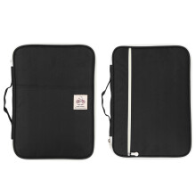 A4 Document Folder Organizer with Zipper, Waterproof Oxford, 35x25x3.5cm