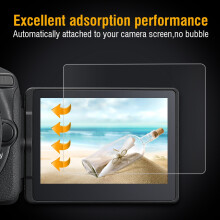 HD Tempered Glass Screen Protector for Nikon D5300/D5500, Anti Dust & Anti Static