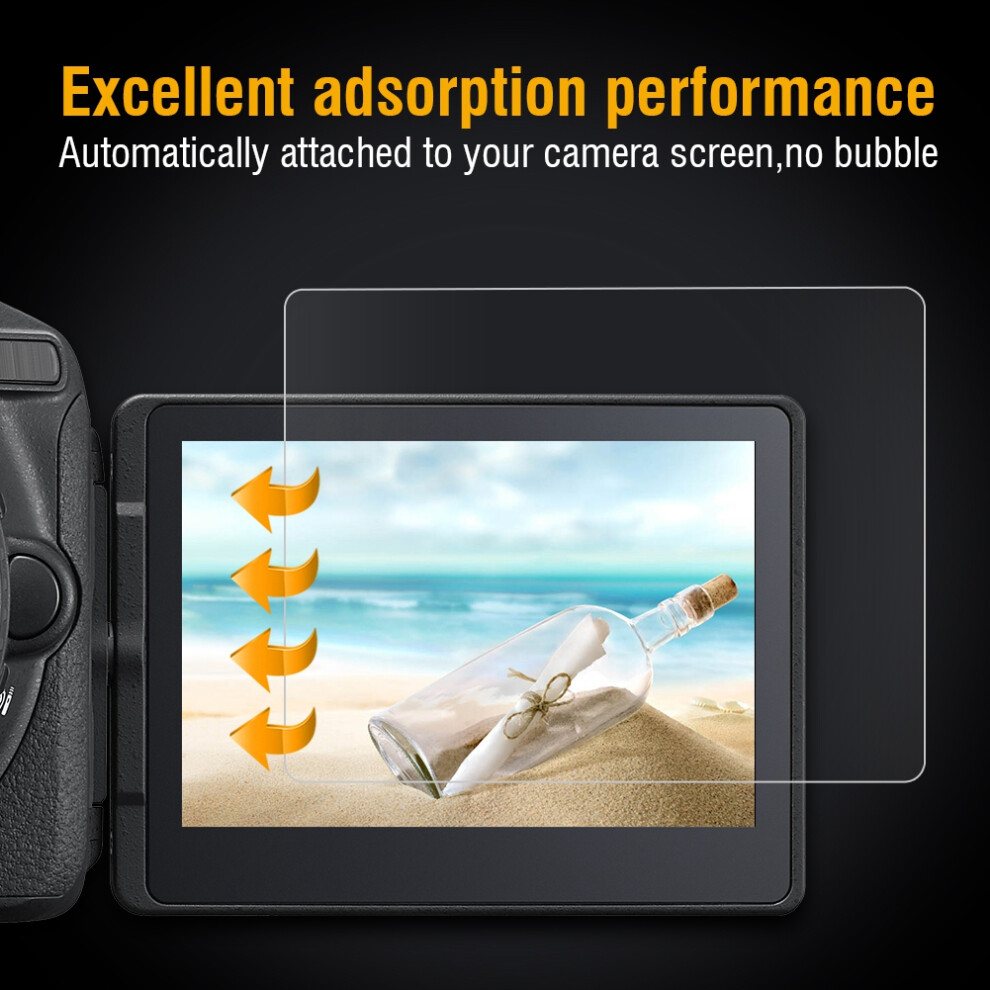 Hd Tempered Glass Screen Protector For Nikon D5300/D5500, Anti Dust & Anti Static 4981393000227