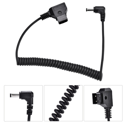 Right Angle DC Adaptor D-Tap B Male 5.5x2.5