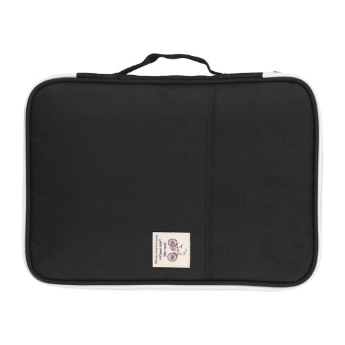A4 Document Folder Organizer with Zipper, Waterproof Oxford, 35x25x3.5cm 1