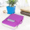 A4 Document Organizer Bag Folder Portfolio Zippered Case Purple Colour 5