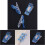 20pcs Blue Plastic Quilting Sewing Clips, 2.7x1cm, Durable & Multi-use 1