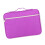 A4 Document Organizer Bag Folder Portfolio Zippered Case Purple Colour 9