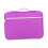 A4 Document Organizer Bag Folder Portfolio Zippered Case Purple Colour 11