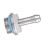 6 pcs Water Cooling Fitting G1/4 Barb Connector 7.5mm Silver 7