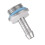 6 pcs Water Cooling Fitting G1/4 Barb Connector 7.5mm Silver 6